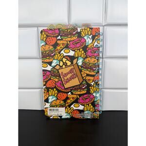 Scooby-Doo Shaggy & Scooby Junk Food 8" x 5" Spiral Tabbed Notebook NEW